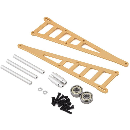 ST Racing Concepts Traxxas Slash Aluminum Adjustable Wheelie Bar Kit (Gold)