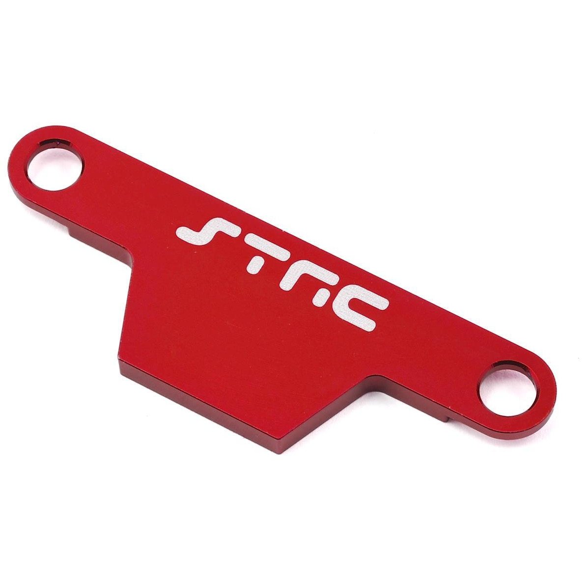 ST Racing Concepts Rustler/Bandit Aluminum Battery Strap (Red)
