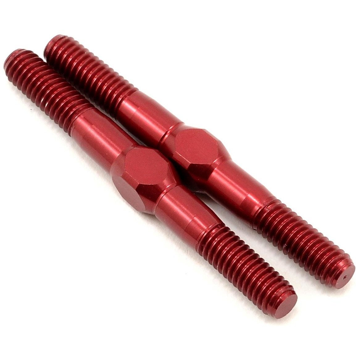 ST Racing Concepts 4x40mm Aluminum "Pro-Lite" Turnbuckle Set (Red) (2)