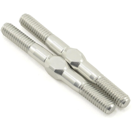 ST Racing Concepts 4x40mm Aluminum "Pro-Lite" Turnbuckle Set (Silver) (2)