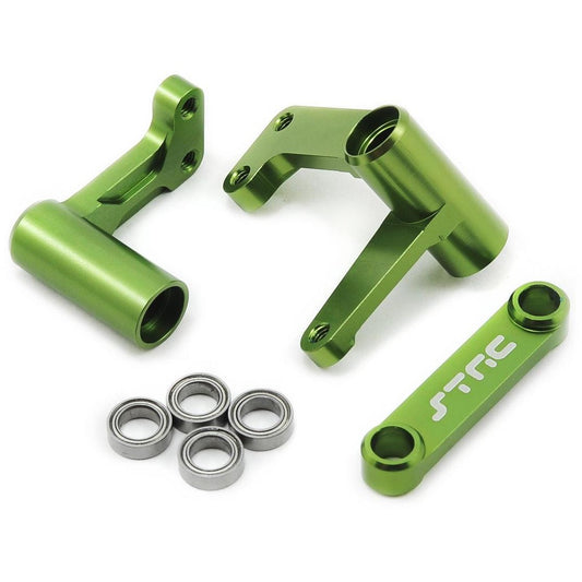 ST Racing Concepts Aluminum Steering Bellcrank System w/Bearings (Green)