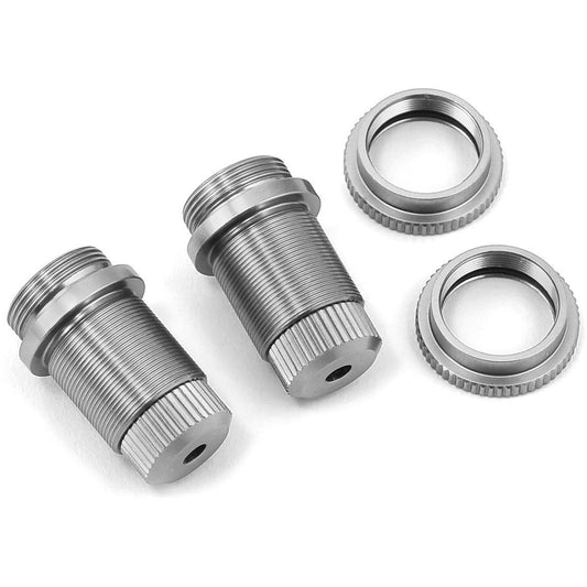 ST Racing Concepts Traxxas 4Tec 2.0 Aluminum Threaded Shock Bodies (2) (Silver)
