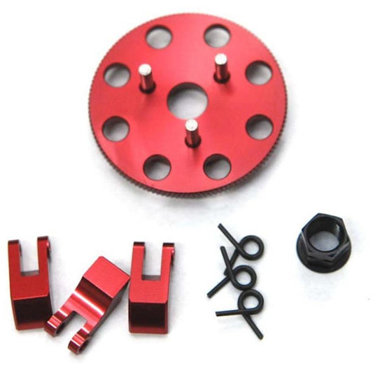 ST Racing Concepts ST4142XR Clutch Shoes/Flywheel Set Red (3) Nitro Slash