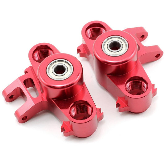 ST Racing Concepts Heavy Duty Aluminum Steering Knuckles w/Larger Bearings (Red)