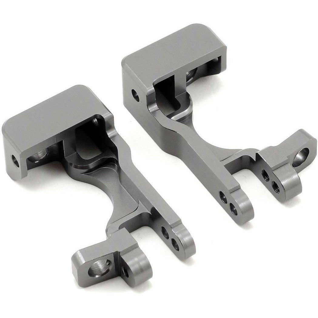 ST Racing Concepts Aluminum Front C-Hubs (Gun Metal) (Slash 4x4)