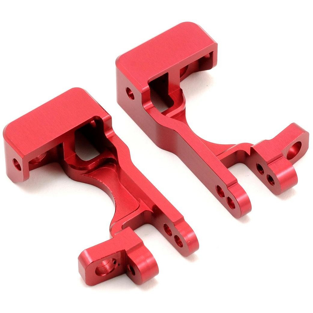 ST Racing Concepts Aluminum Front C-Hubs (Red) (Slash 4x4)