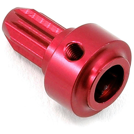 ST Racing Concepts Aluminum Center Driveshaft Front Hub (Red)