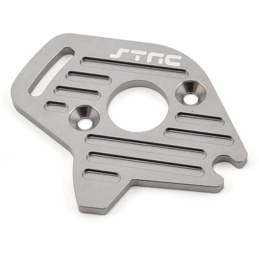 ST Racing Concepts Aluminum Heatsink Motor Plate (Gun Metal) (Slash 4x4)