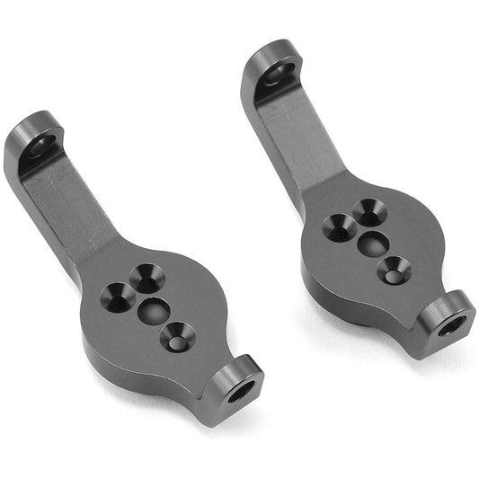 ST Racing Concepts Aluminum TRX-4 Front Axle Caster Block Set (Gun Metal)