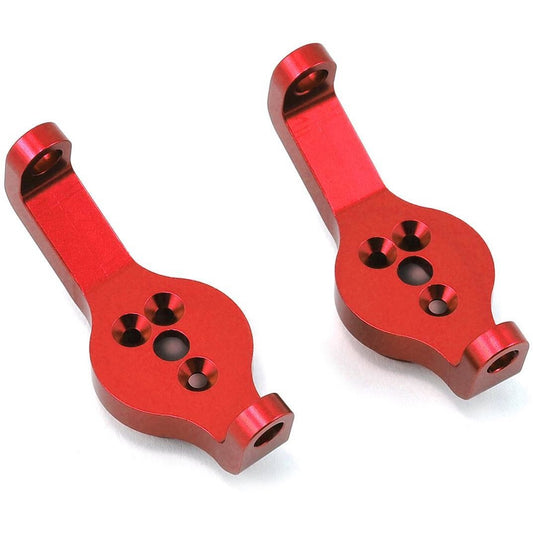 ST Racing Concepts Aluminum TRX-4 Front Axle Caster Block Set (Red)