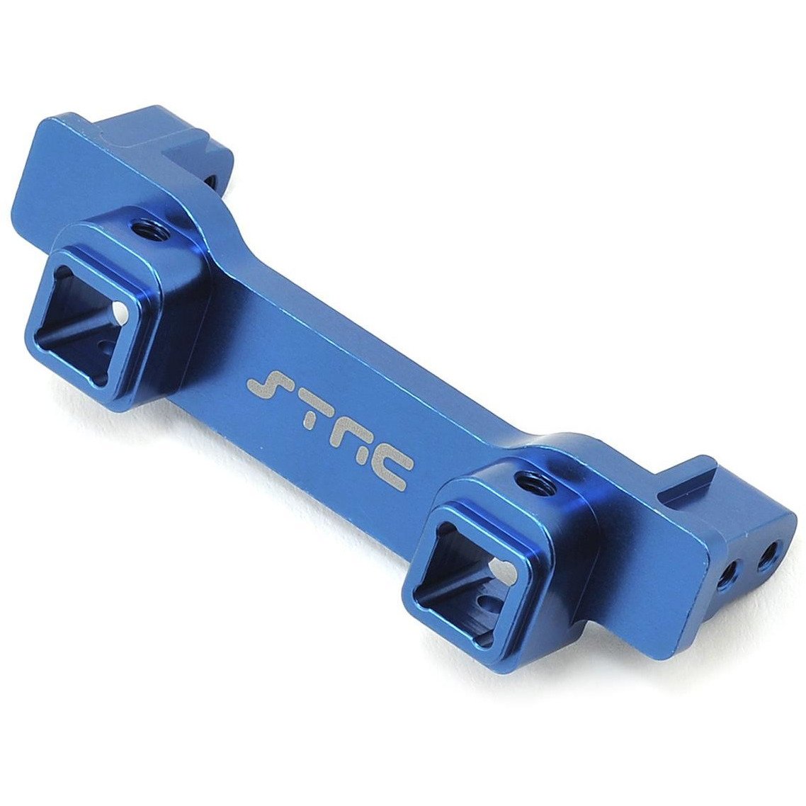 ST Racing Concepts Aluminum TRX-4 Heavy Duty Front Bumper Mount (Blue)
