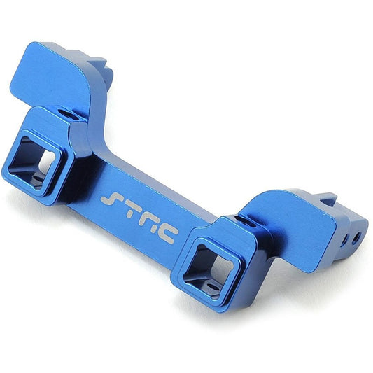 ST Racing Concepts Aluminum TRX-4 Heavy Duty Rear Bumper Mount (Blue)