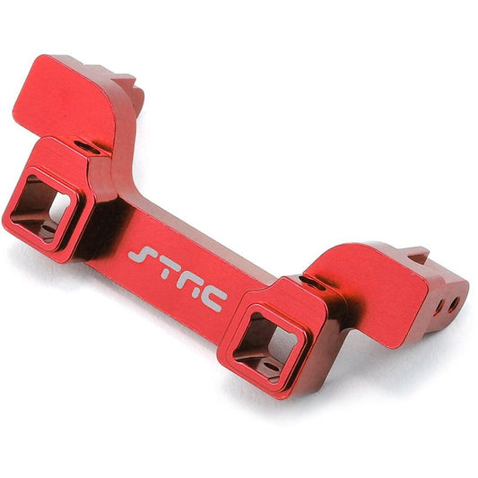ST Racing Concepts Aluminum TRX-4 Heavy Duty Rear Bumper Mount (Red)