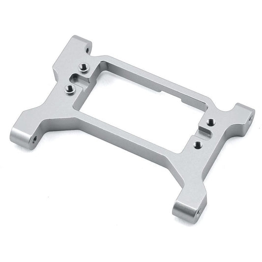 ST Racing Concepts Traxxas TRX-4 One-Piece Servo Mount/Chassis Brace (Silver)