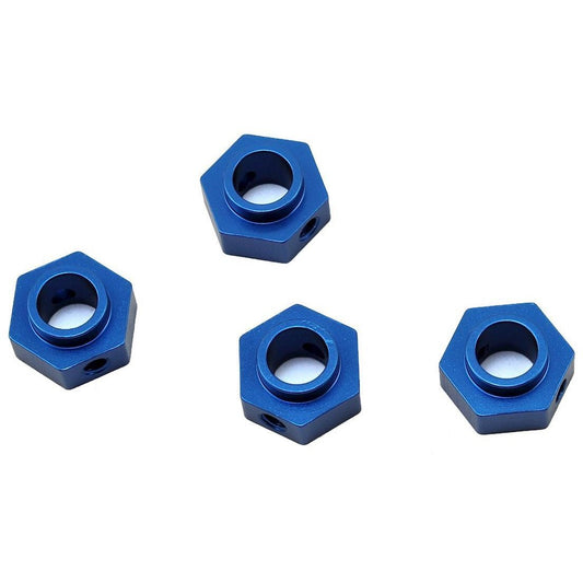 ST Racing Concepts Traxxas TRX-4 Aluminum Wheel Hex Adapters (4) (Blue)