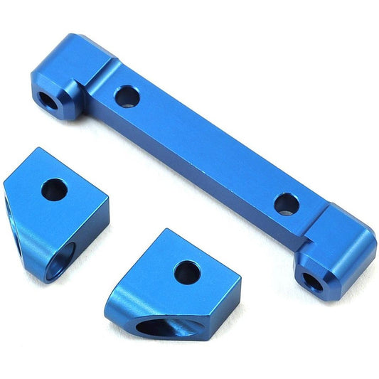 ST Racing Concepts Traxxas 4Tec 2.0 Aluminum Front Hinge Pin Blocks (Blue)