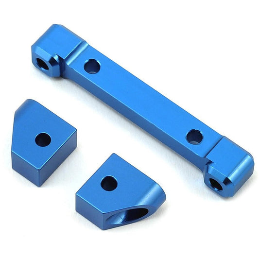 ST Racing Concepts Traxxas 4Tec 2.0 Aluminum Rear Hinge Pin Blocks (Blue)