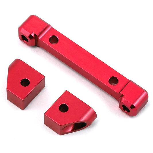 ST Racing Concepts Traxxas 4Tec 2.0 Aluminum Rear Hinge Pin Blocks (Red)
