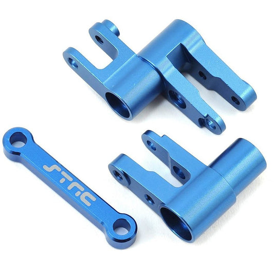ST Racing Concepts Traxxas 4Tec 2.0 Aluminum Steering Bellcrank (Blue)