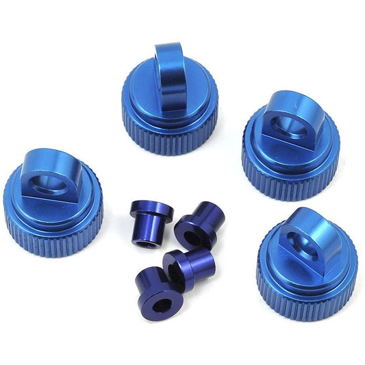 ST Racing Concepts Traxxas 4Tec 2.0 Aluminum Shock Caps (4) (Blue)