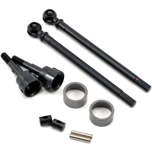 ST Racing Concepts SCX10 Carbon Steel Universal Driveshaft (Gun Metal) (2)