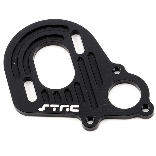 ST Racing Concepts Aluminum Motor Plate (Black)