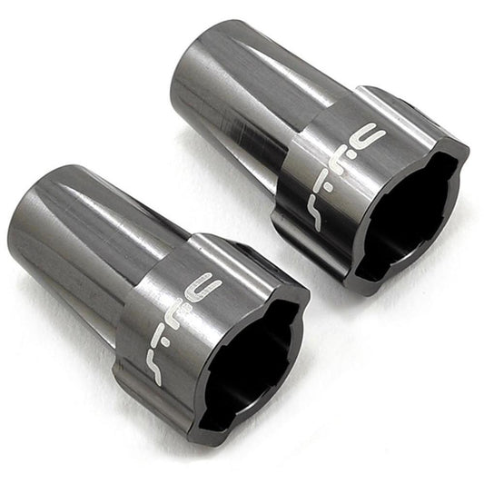 ST Racing Concepts Aluminum Axial SCX10 Rear Lockout (Gun Metal) (2)