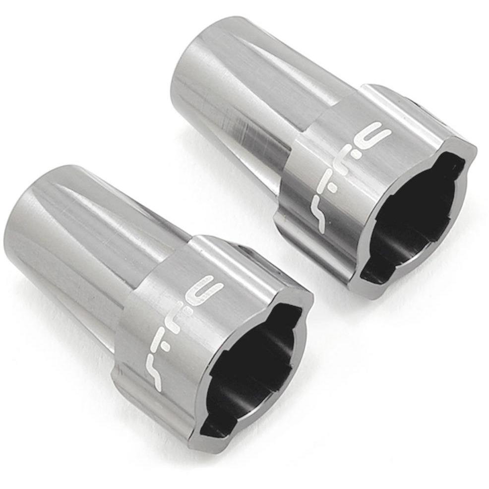 ST Racing Concepts Aluminum Axial SCX10 Rear Lockout (Silver) (2)