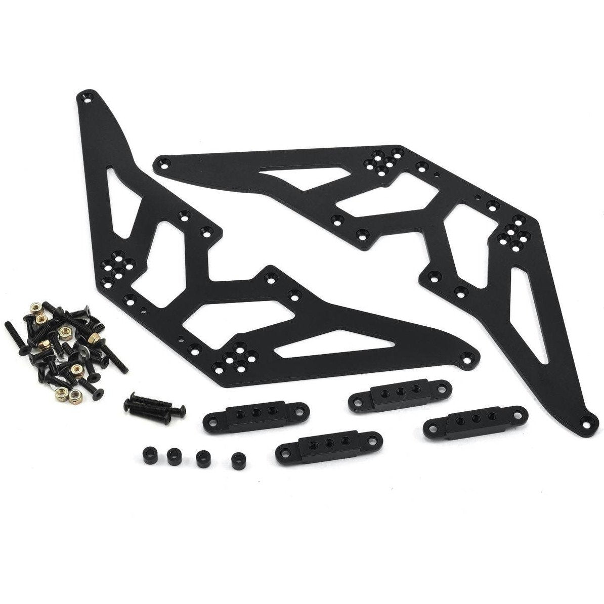 ST Racing Concepts SCX10 Aluminum Chassis Lift Kit (Black)