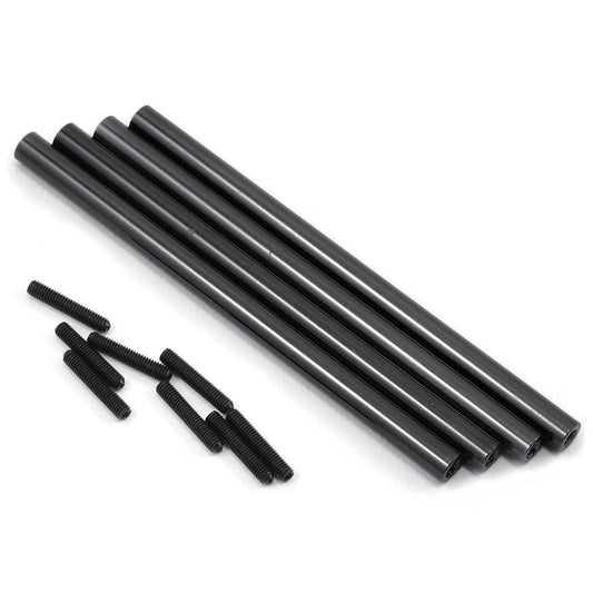 ST Racing Concepts SCX10 Aluminum Lower Suspension Link Set (4) (Black)