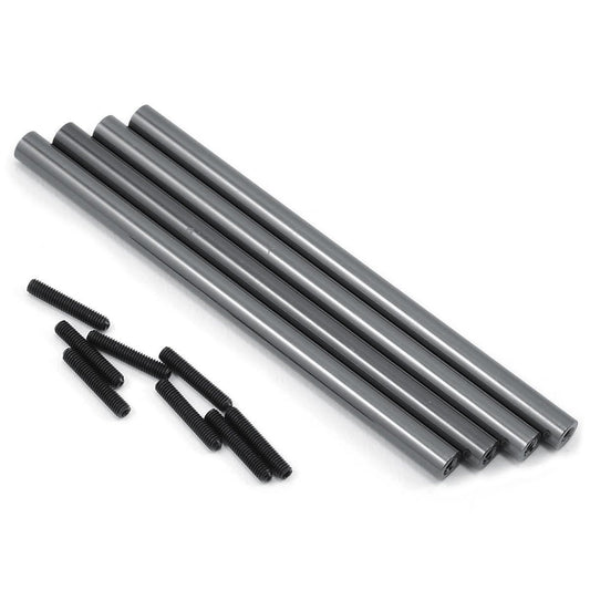 ST Racing Concepts SCX10 Aluminum Lower Suspension Link Set (4) (Gun Metal)