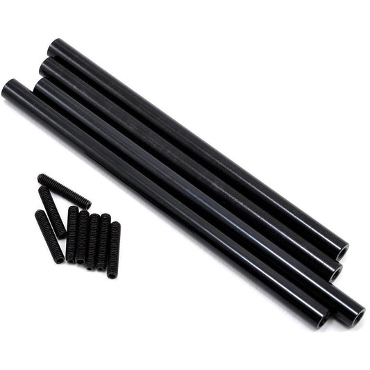 ST Racing Concepts SCX10 Aluminum Front & Rear Lower Suspension Link Set (Black)