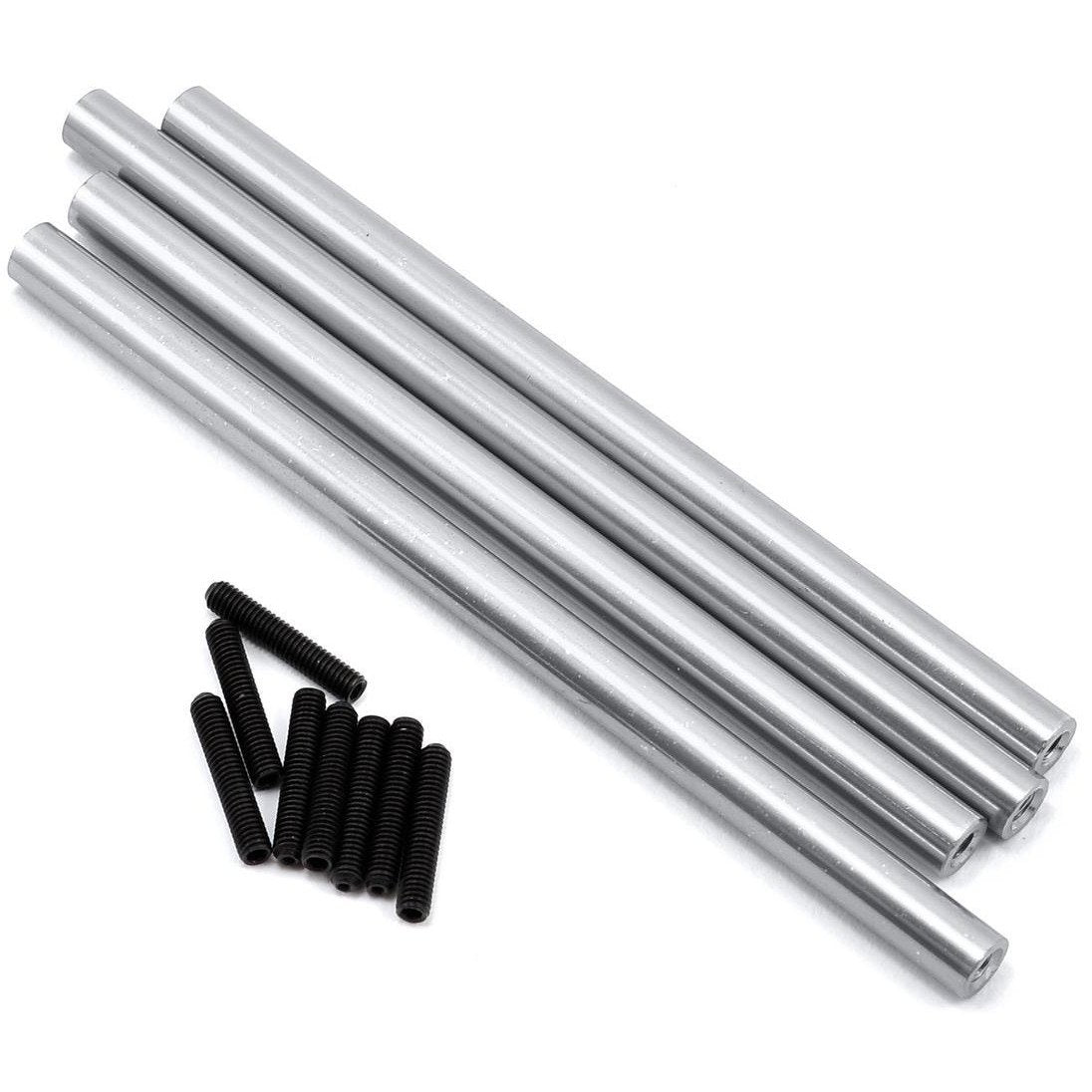 ST Racing Concepts SCX10 Aluminum Lower Suspension Link Set (4) (Silver)