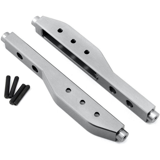 ST Racing Concepts Aluminum HD Rear Lower Suspension Link Set (Silver)