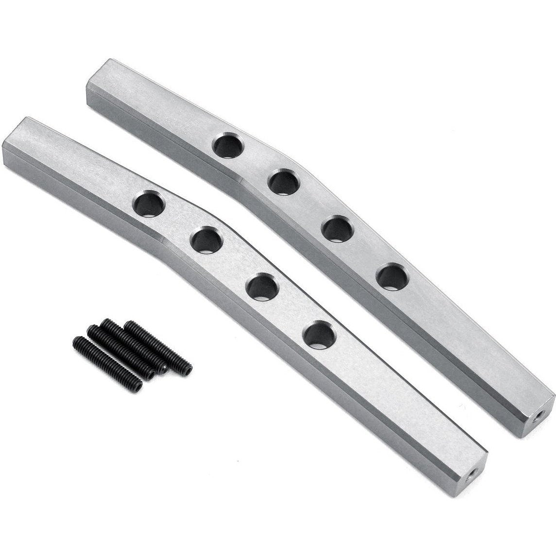 ST Racing Concepts Aluminum HD Rear Upper Suspension Link Set (Silver)