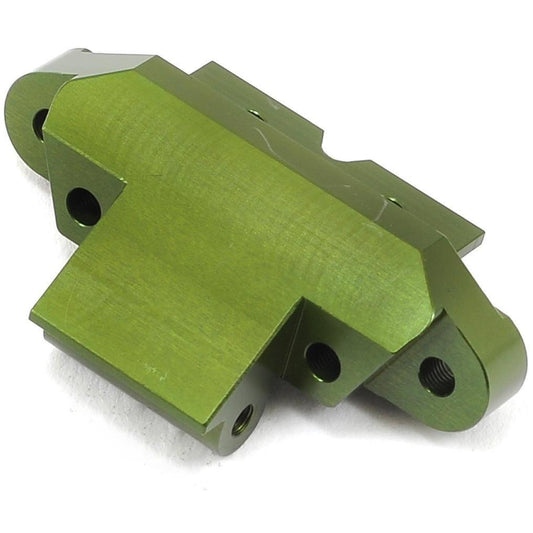 ST Racing Concepts Yeti Aluminum Front Skid Plate/Hinge Pin Mount (Green)