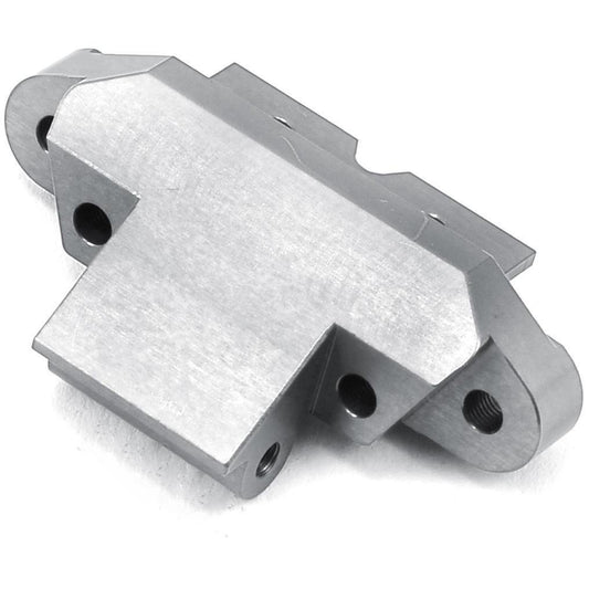 ST Racing Concepts Yeti Aluminum Front Skid Plate/Hinge Pin Mount (Silver)