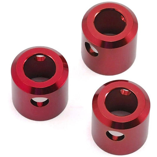 ST Racing Concepts Aluminum Driveshaft Cups (3) (Red)