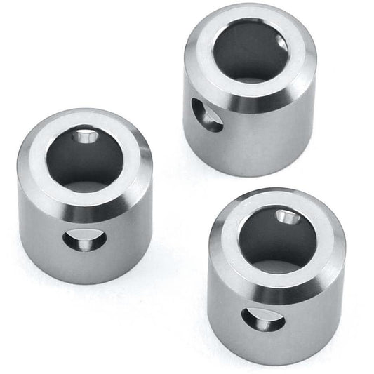 ST Racing Concepts Aluminum Driveshaft Cups (3) (Silver)