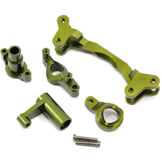 ST Racing Concepts Aluminum HD Steering Bellcrank Set (Green)