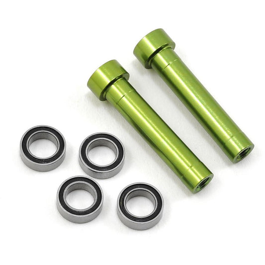 ST Racing Concepts Aluminum Steering Posts w/Bearings (Green)
