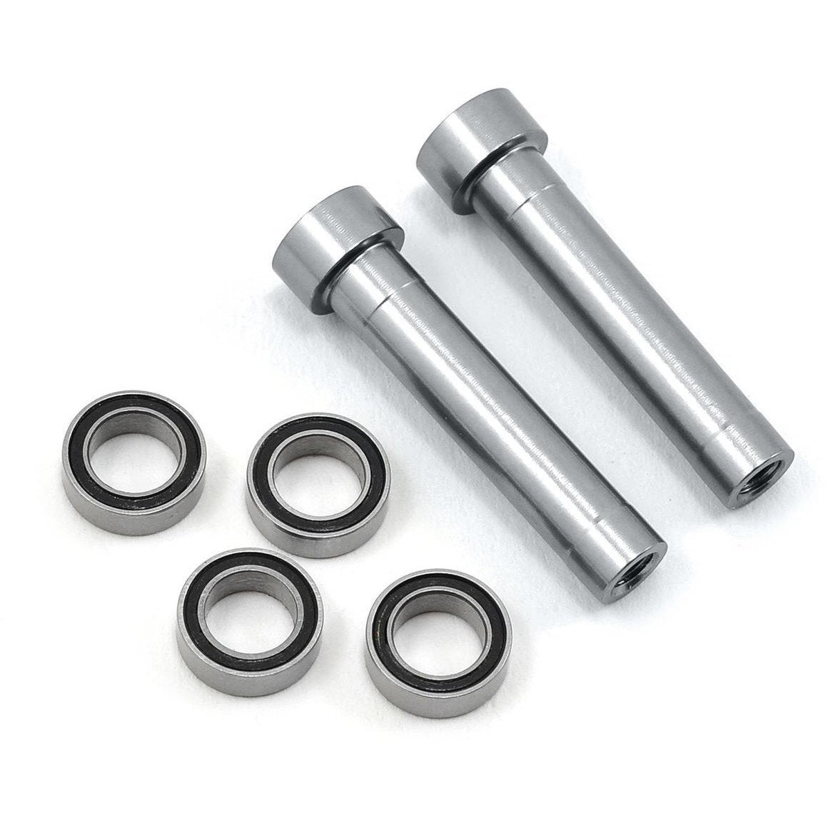 ST Racing Concepts Aluminum Steering Posts w/Bearings (Silver)