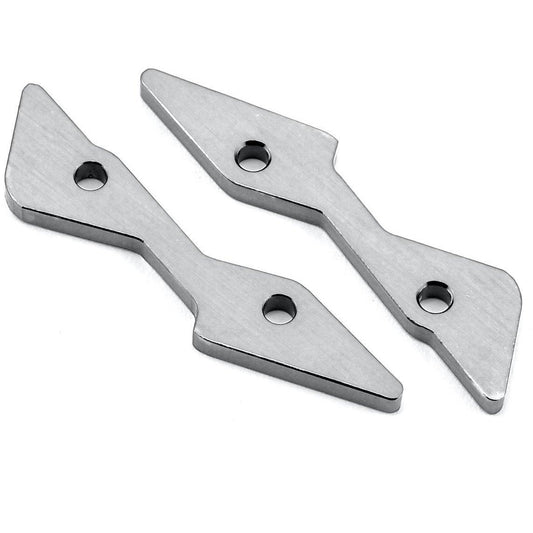 ST Racing Concepts Yeti Aluminum Rear Upper Shock Mount Plate (Silver)