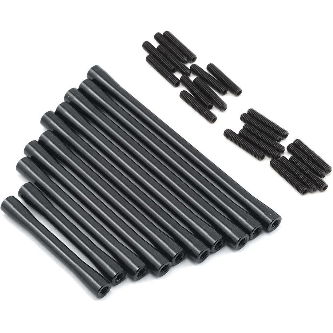ST Racing Concepts SCX10 II RTR HD Suspension/Steering Link Set (10) (Black)