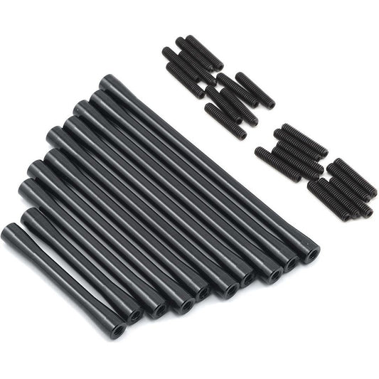 ST Racing Concepts SCX10 II RTR HD Suspension/Steering Link Set (10) (Black)