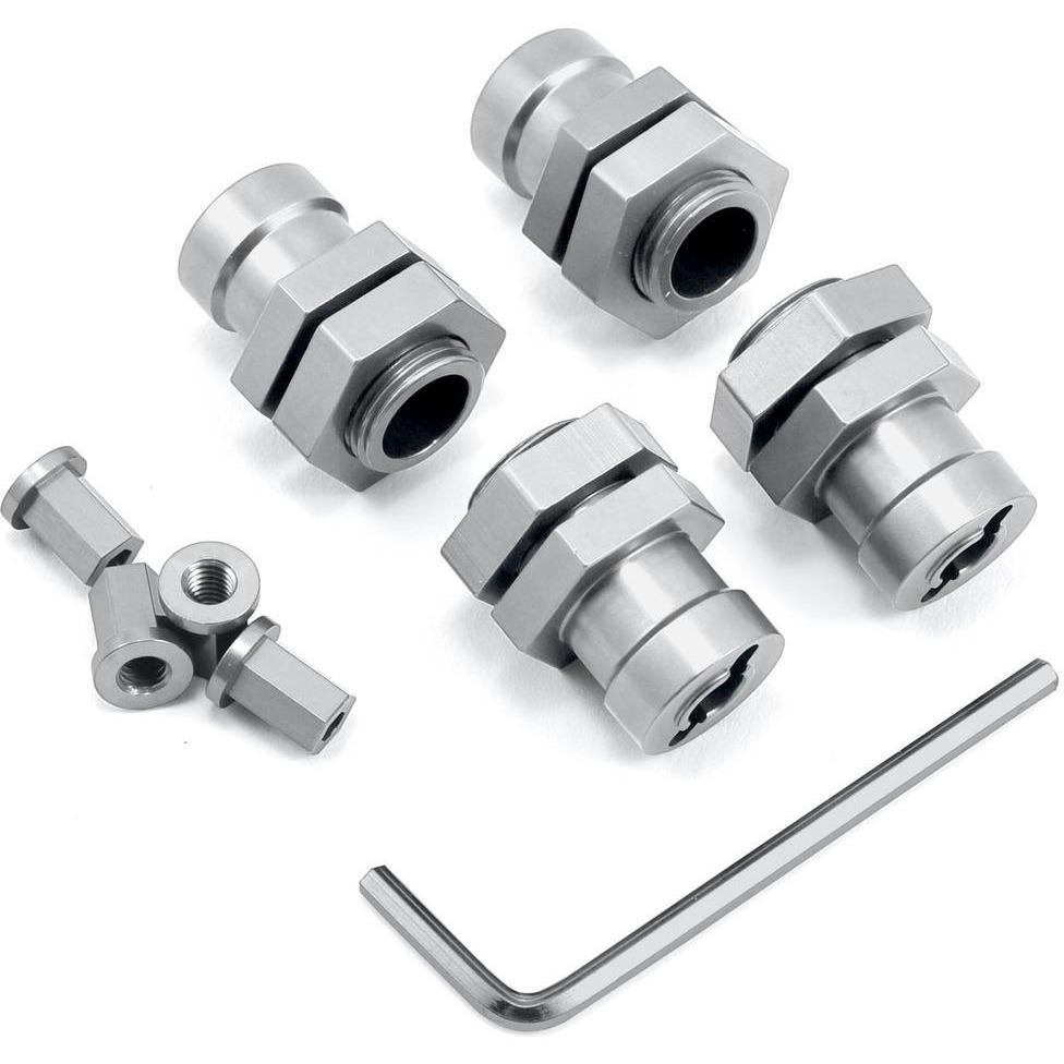 ST Racing Concepts Wraith Aluminum 17mm Hex Conversion Kit (Silver)