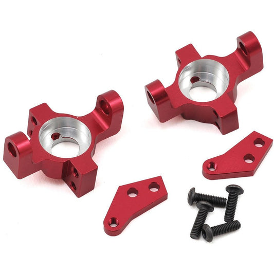ST Racing Concepts Wraith/RR10 Aluminum Steering Knuckle Set (2) (Red)