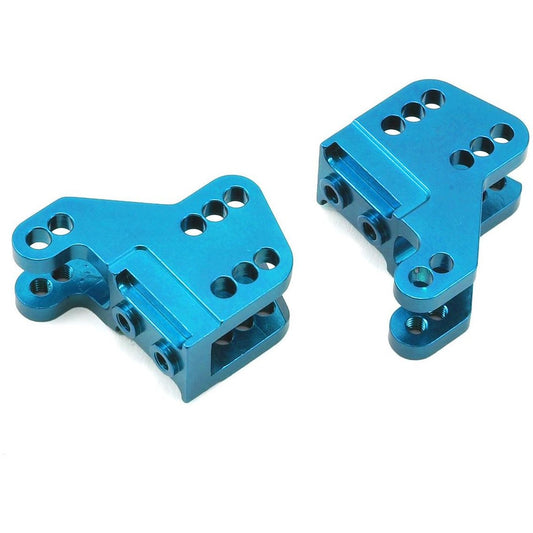ST Racing Concepts RR10/Wraith Aluminum Lower Shock Mount (2) (Blue)