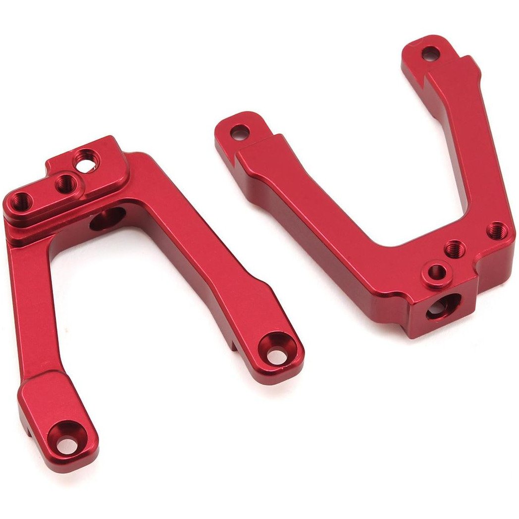 ST Racing Concepts SCX10 II Aluminum HD Rear Shock Towers (Red)