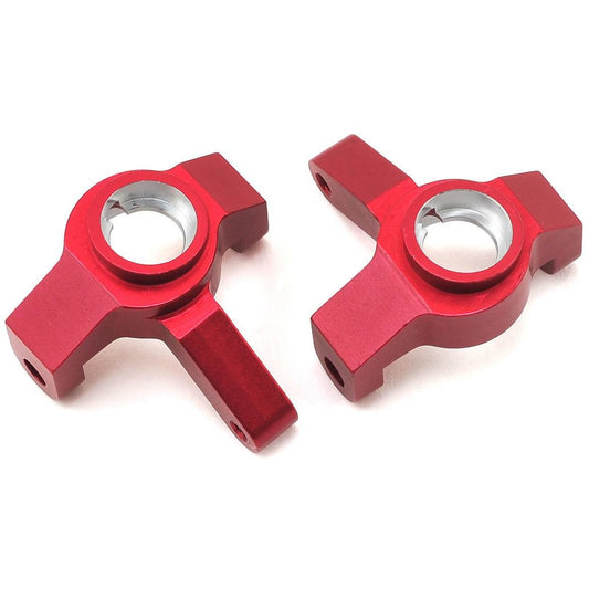 ST Racing Concepts SCX10 II Aluminum Steering Knuckles (Red)
